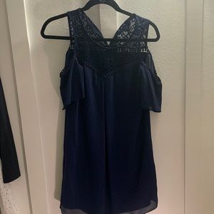 Blue wedding guest dress size small